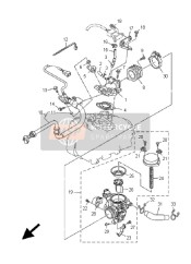 5RU139301000, Pipe Inlet Assembly, Yamaha, 0